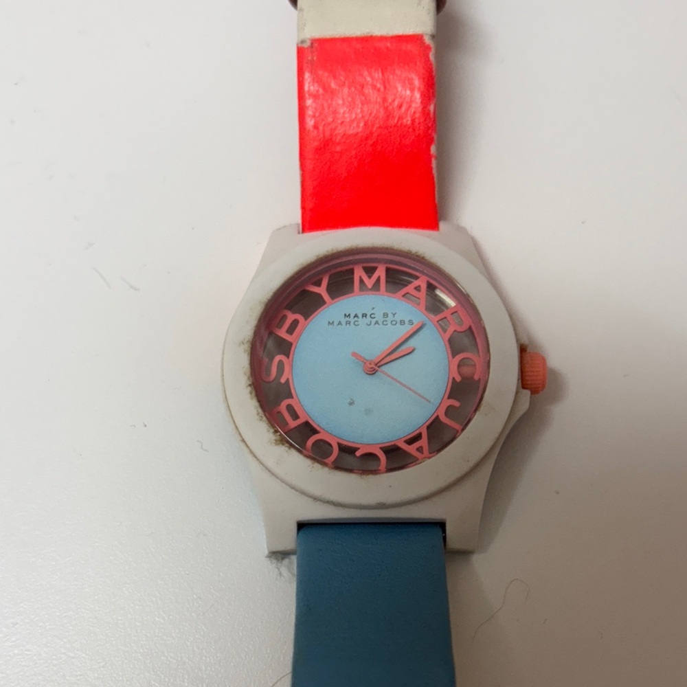 Marc by Marc Jacobs Red and Blue Watch